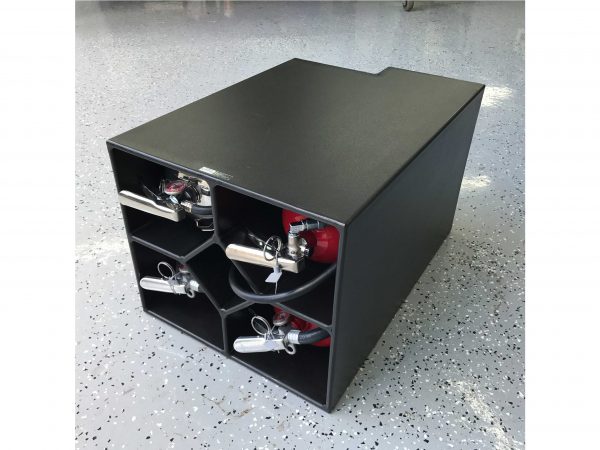 Quad Fire Extinguisher Cabinet