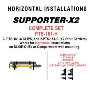 Horizontal Paratech SupporterX2 Mount